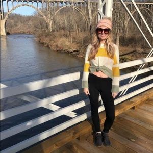 Moon and Madison size small cropped sweater.